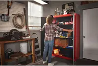 Tool Chest, Garage Cabinet, Tool Storage, 48x74x18-Inch (CMST24800RB) 2
