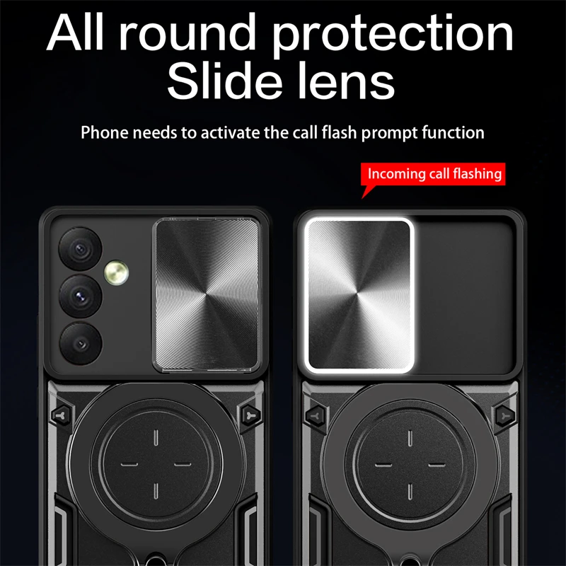 Magnetic Ring Car Holder A54 A53 A52 A34 A33 A24 A23 A14 A13 A12 Shockproof Armor Case For Samsung A71 A32 A51_voghion.com