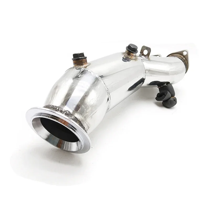 Stainless steel auto parts front pipe high performance downpipe for BMW N55 B30 E82 E88 135i E92 E90 335i 2011-2013