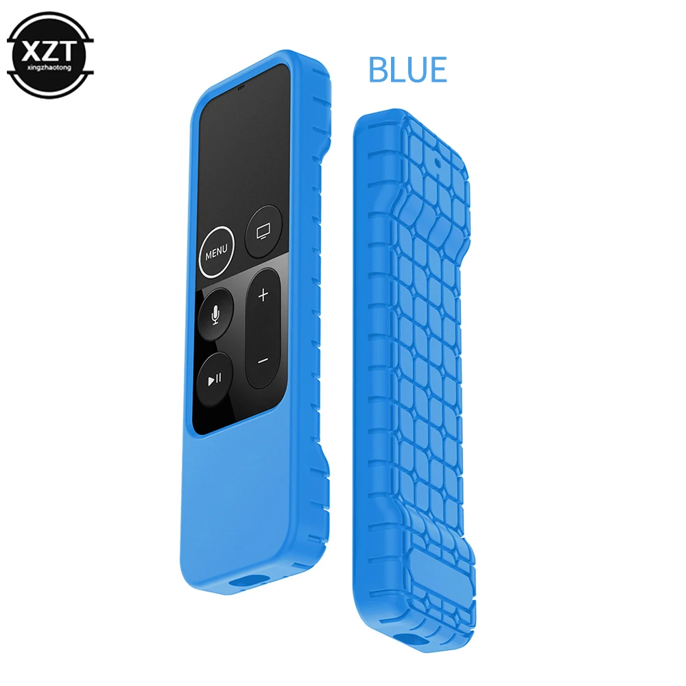 Shock Silicone Proof Protector Soft Remote Control Cover Waterproof Protective Case Rectangle Sleeve for Apple TV 4K Contorller
