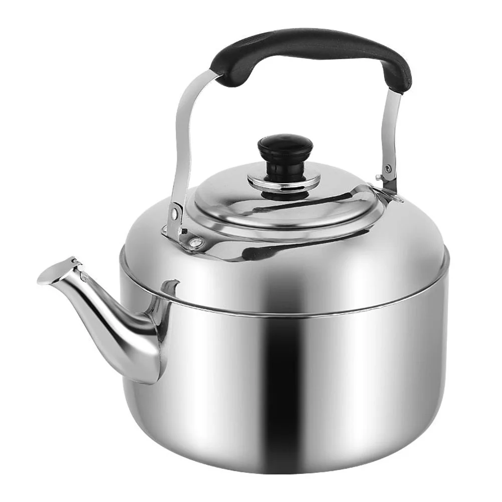 

Water Jug Stainless Steel Kettle Portable Teakettle Honk Whistling Pot Sounding Travel