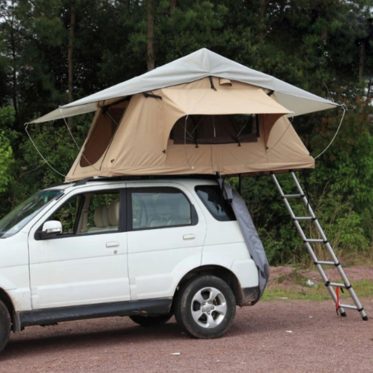 Canvas Roof Top Tents Camper Camping Car 4x4 Roof Top Tent Hard Shell