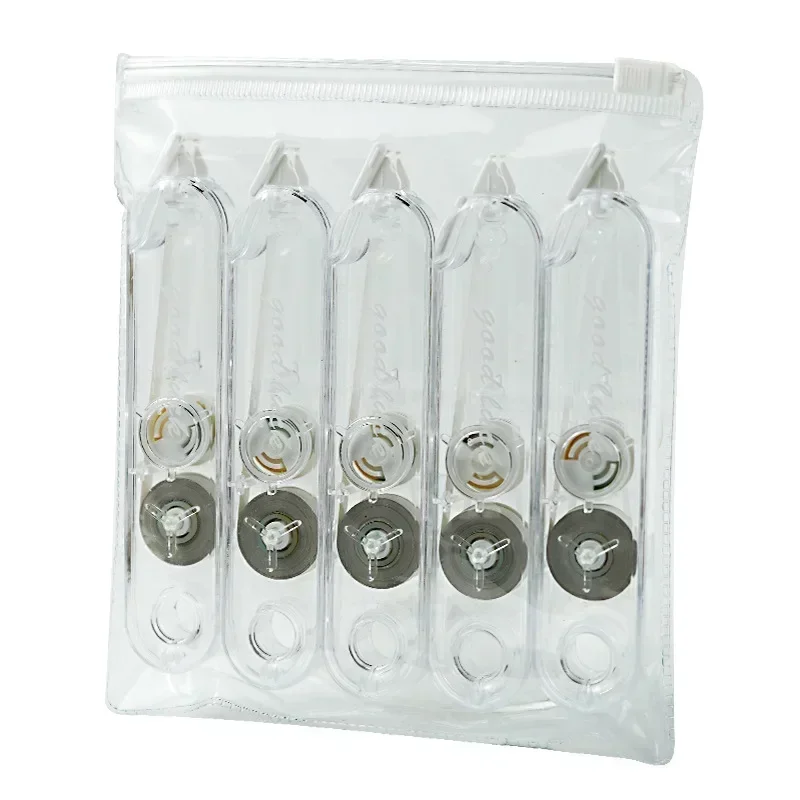 Transparent Correction Tape 5pcs/set Korean Fashion Stationery Back To School Student
