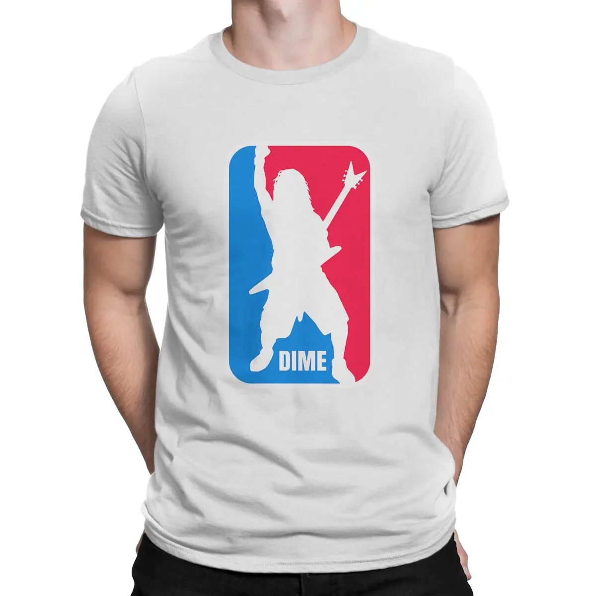 thumbnail image 1 of Camisetas para hombre con logotipo deportivo, camisetas novedosas de algodón, camisetas de manga corta de Dimebag Darrell, camisetas de cuello redondo, idea de regalo, 1 of 7