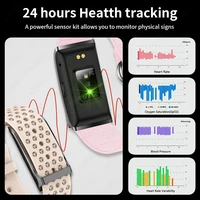 LIGE Call Reminder Smart Watch Women Fitness Activity Sleep Tracker Medical Without Touch Screen Display Men Smart Bracelet Band 2