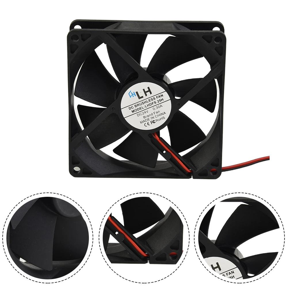 

3Pins Cooling Fan Cooler Computer Case Fan Cooling Quiet 12V PC IDE Chassis Accessories Part Tool High Quality