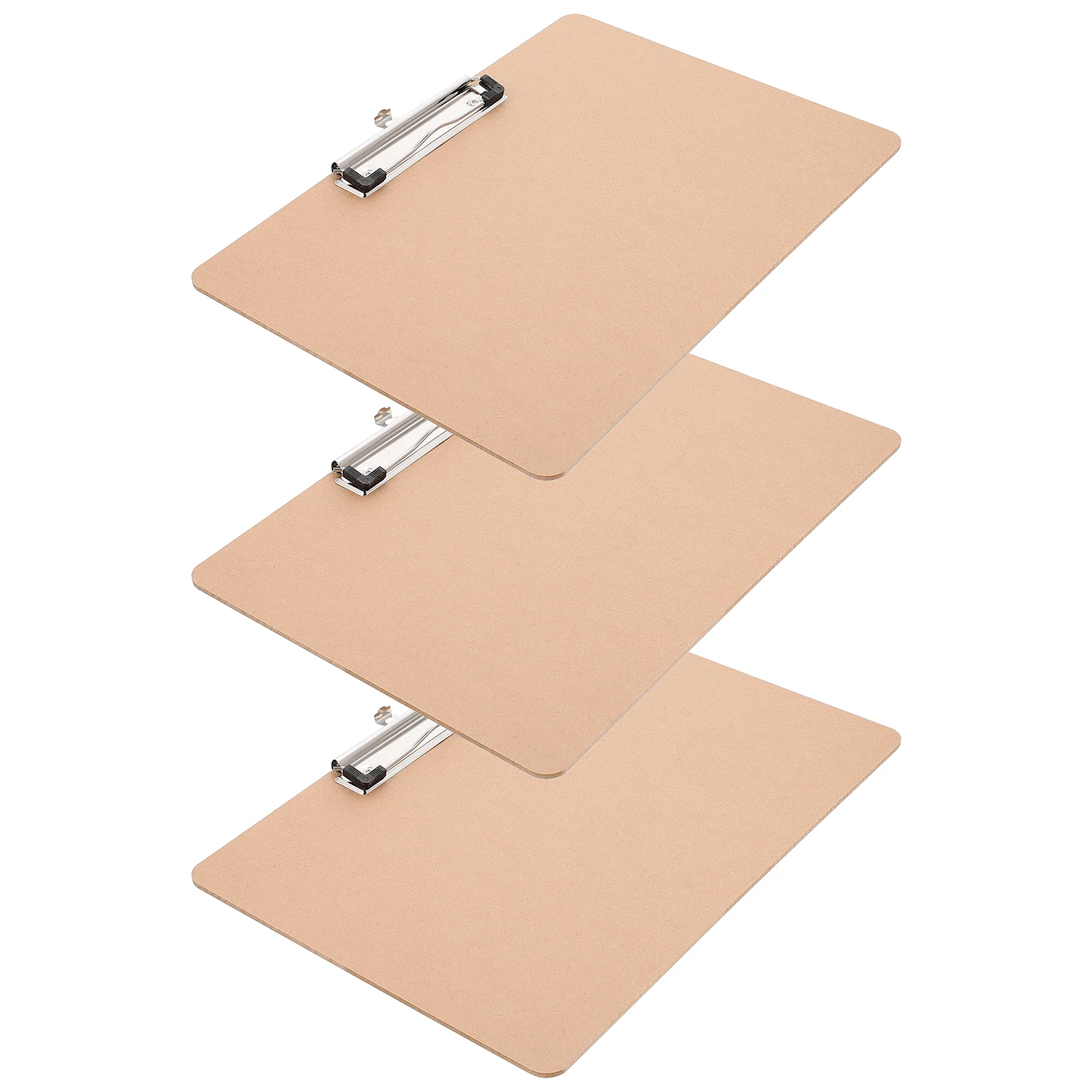 3 Pcs Writing Board Office Supplies Clipboard for Wedding Fiberboard Hard Design Clipboards