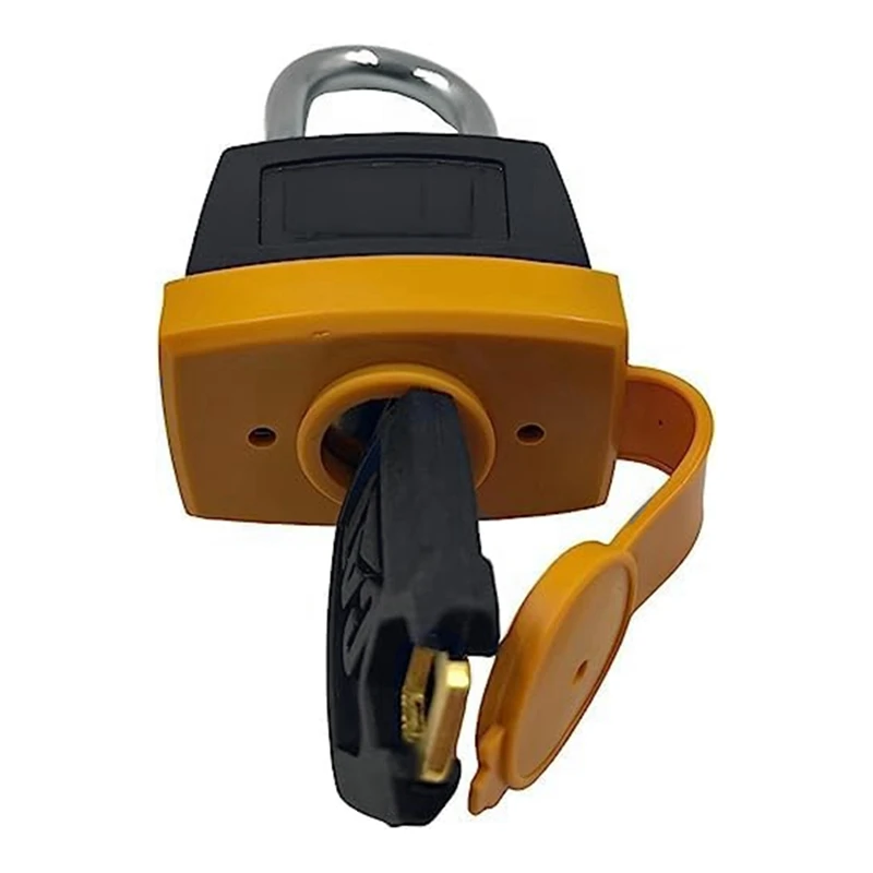 2Set 246-2641 Metal Padlock With 6Pcs 5P8500 Iginition Keys For Caterpillar Cat 20103300 2849039 7X7700 1428828