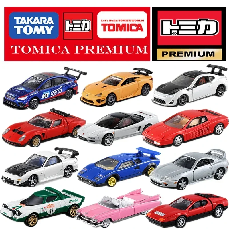 

Takara Tomy Tomica Premium Series HONDA NISSAN TOYOTA Mitsubishi LOTUS Cadillac Fiat Lexus Subaru 1:64 Cars Vehicle Diecast Toys