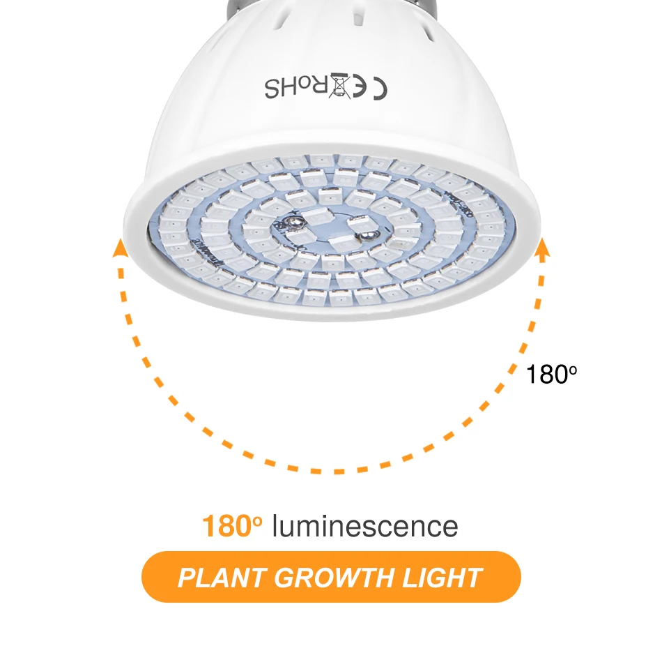Description Picture 3 of itemPhyto Led E27 Hydroponic Growth Light B22 Led Grow Bulb MR16 Full Spectrum 220V UV Lamp Plant E14 Flower Seedling Fitolamp GU10