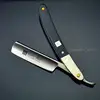 4pcs/set High Quality S45C High Carbon Steel Straight Edge Razor sharp already Manual Shaving Knife Sandalwood Handle For Man 6
