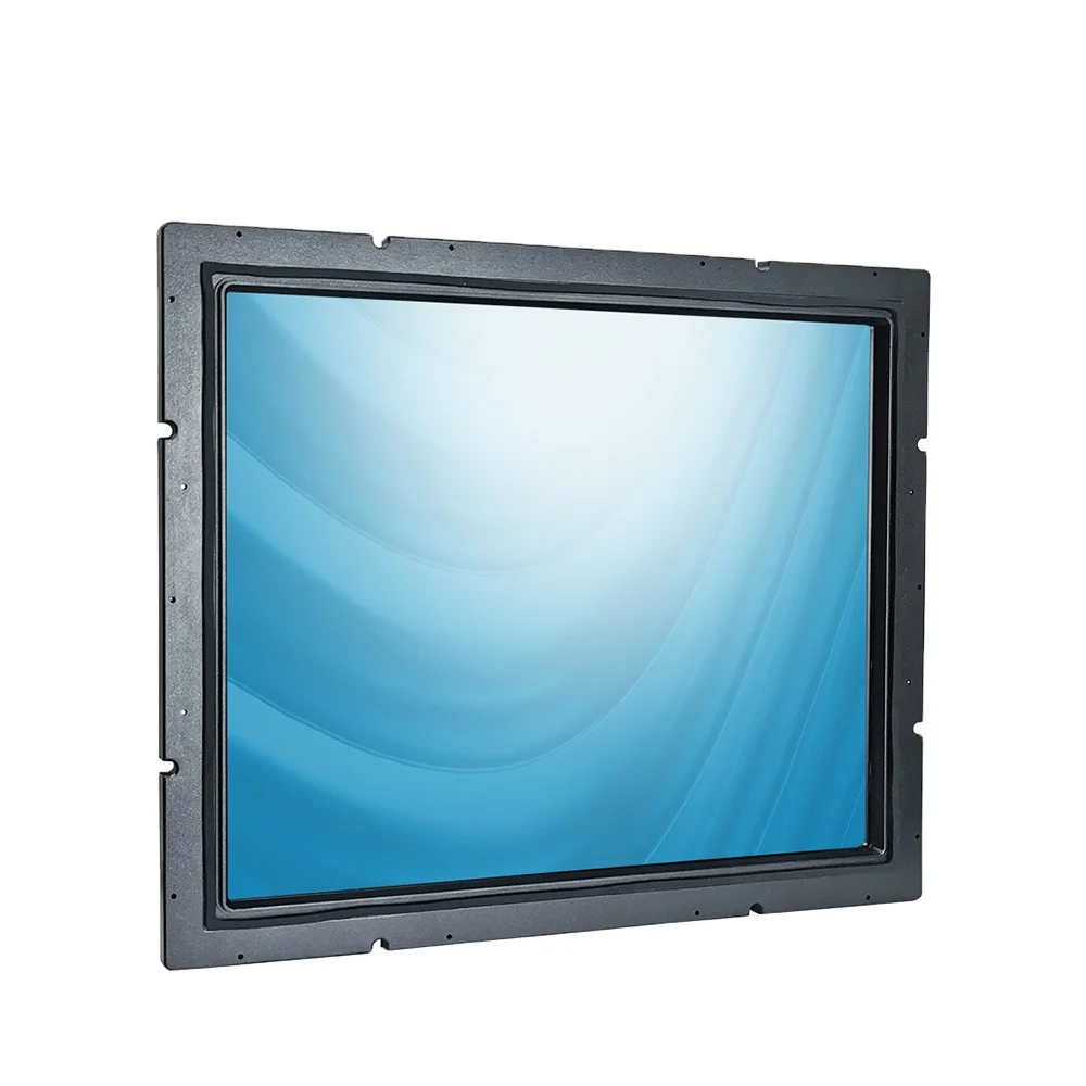 

17 Inch 1000cd/m2 High Brightness Capacitive Touchscreen Monitor with AG tempered Plastic Bezel Monitor for Kiosk Self Vending