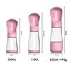 Portable Dog Water Bottle With Food Container Travel 2 in 1 Pet Water Dispenser For Small Large Dogs Cat Labrodor Drinking Bowls 2