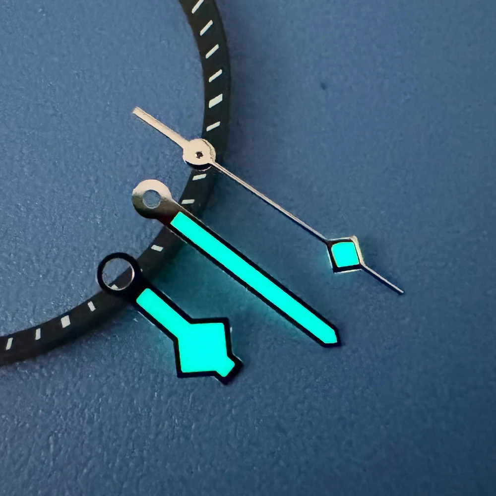 Watch pointer accessories 3C/BGW9 strong light snowflake type, suitable for NH35/NH36/N38/NH70/4R movement watch modification