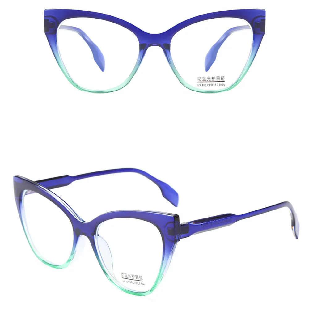 Large Frame Glasses Unique Texture Blue Light Blocking Glasses Computer Eyewear Comfortable Anti Blue Light Glasses For Sun