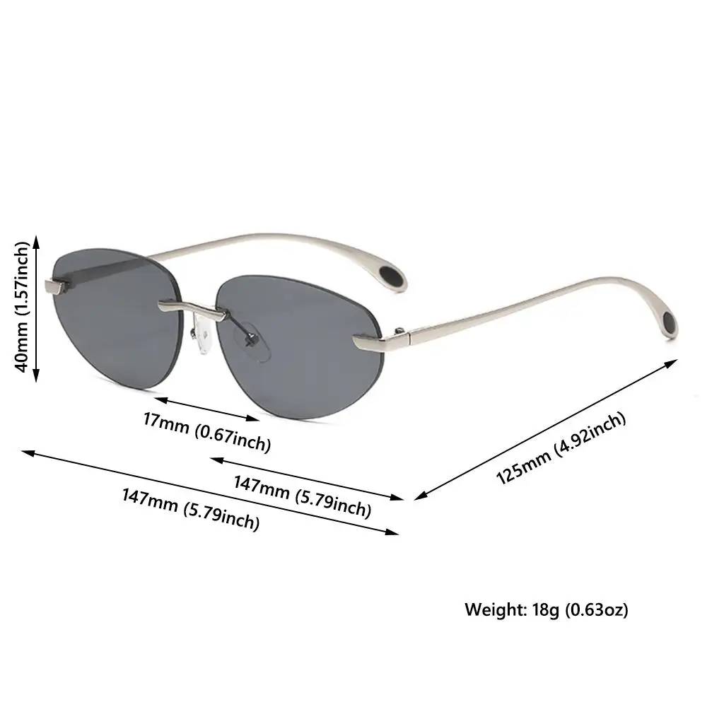 2025�� �Ż� ���� ��Ÿ�� �����Ӹ��� ���۶�, ���ϼ��� UV400 ���� Y2K �м� ǻó����ƽ ���۶� (�������)