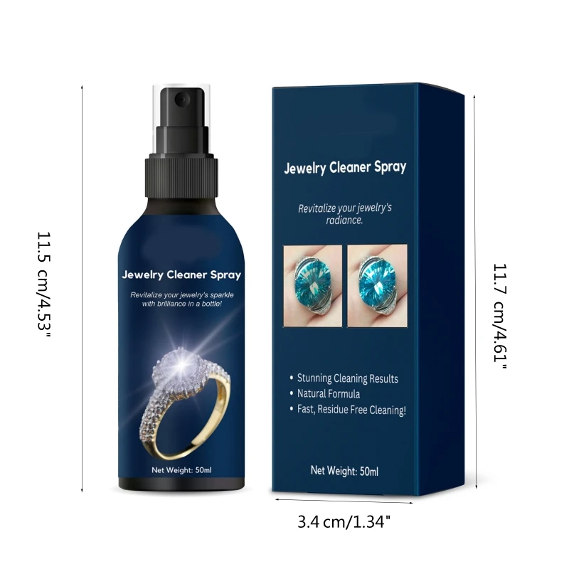 

All Purpose Jewelry Cleaning Agent Keep Your Accessories Shining 50ml