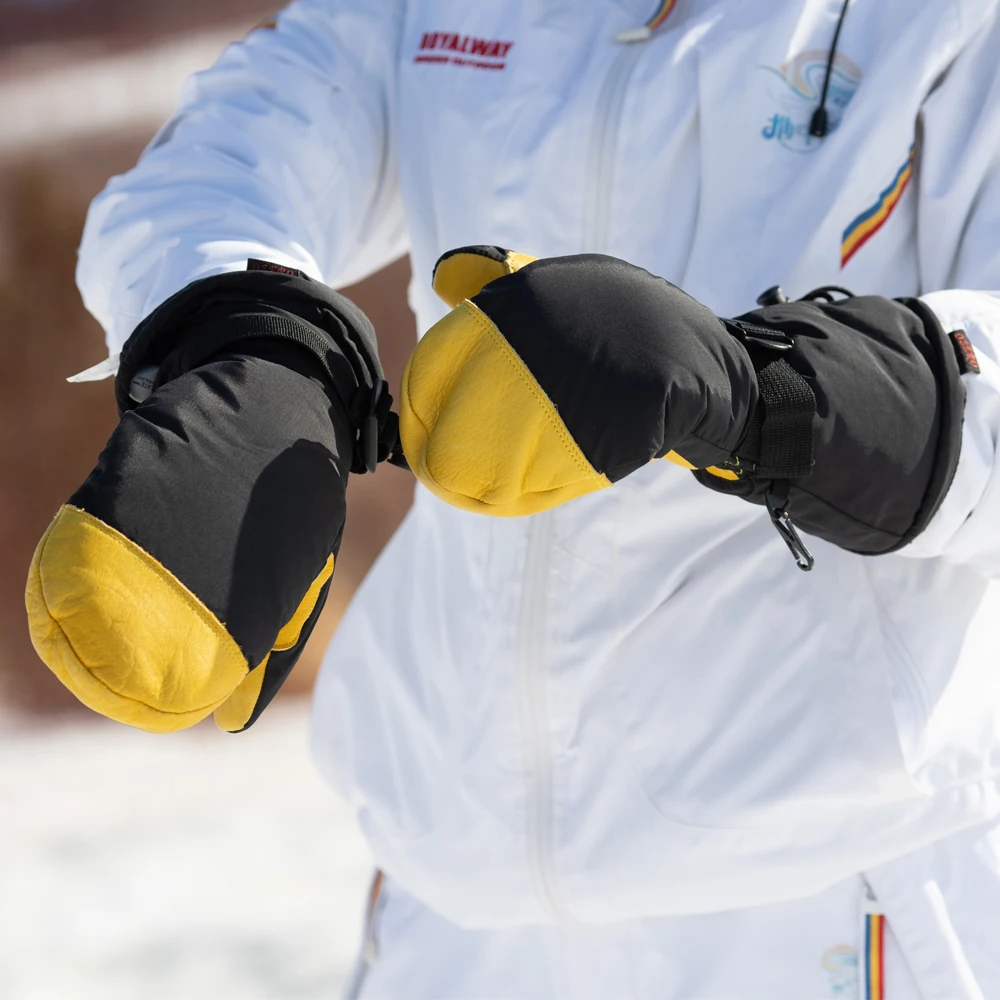 Luvas de neve isoladas espessadas Ozero para