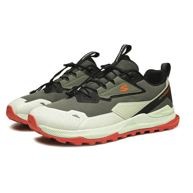 أحذية HOBIBEAR للمشي لمسافات طويلة للرجال والنساء بشريط مطاطي ومضادة للانزلاق، أحذية رياضية مريحة للسفر في الهواء الطلق 2