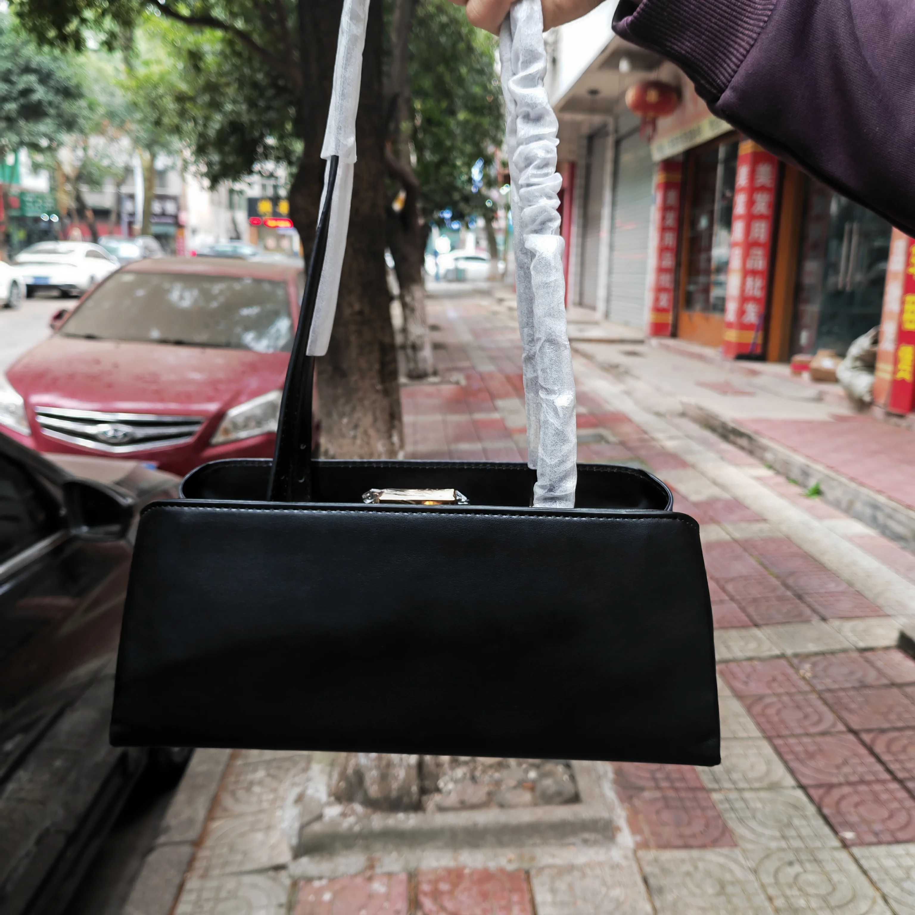 Fashion Clip Shoulder Bag Luxury Designer Bags for Women Organ Bag Soft PU Leather Handbags and Purse Underarm Bags Shopper Tote