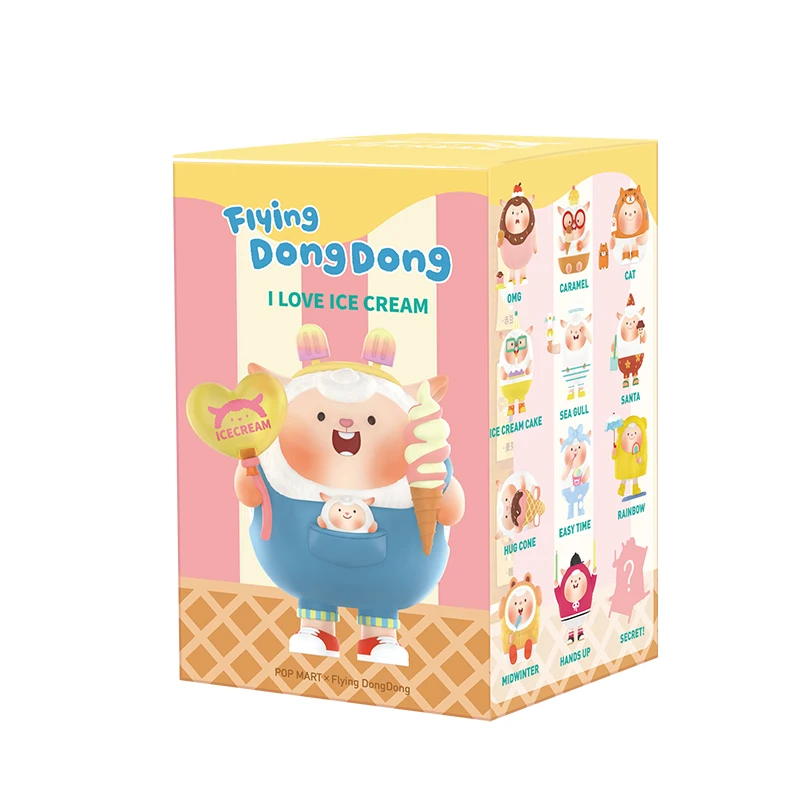 thumbnail image 1 of Pop Mart Flying Dongdong Icecream Series Blind Box Toys Kawaii Anime Action Figure Caixa Caja Surprise Mystery Box Girls Gift, 1 of 5