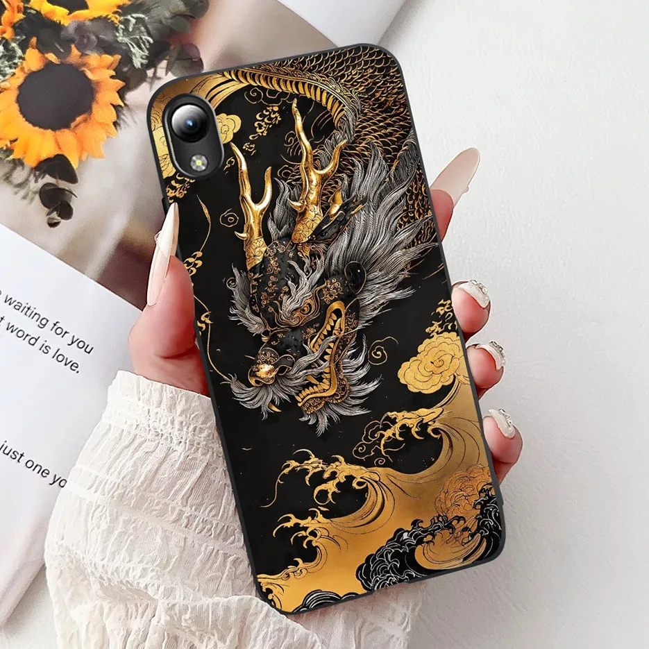 Stylish Painted Soft Silicone Phone Case Cover