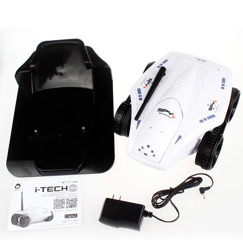 Rc Tank Toys With 0.3mp Hd Camera Intelligent Wifi Fpv 50mins Battery Life Gravity Sensor Wi-fi Rc Tank Car Children's Toys Gift 5