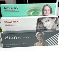 Crème éclaircissante pour la peau professionnelle, kit de traitement à l'oxygène O2, gel anti-âge 1