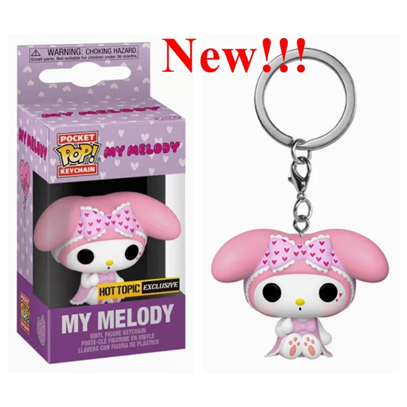 Funko Pop Pocket Keychain Sanrio Melody | New Funko Pop Pocket Keychain -  New Funko - Aliexpress