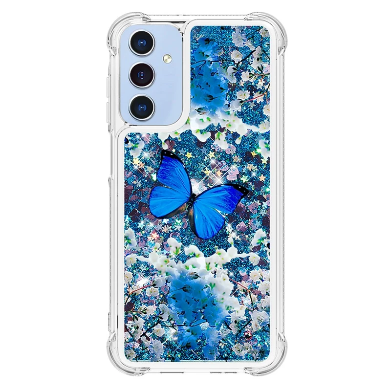 Glitter Dynamic Liquid Phone Case - Universal Compatibility for Samsung Galaxy Series