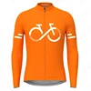 Autumn Long Sleeves Cycling Jersey Breathable Quick Dry Bicycle Shirts Men's Outdoor Sport Mountain Road Bike Cycling Clothing 2