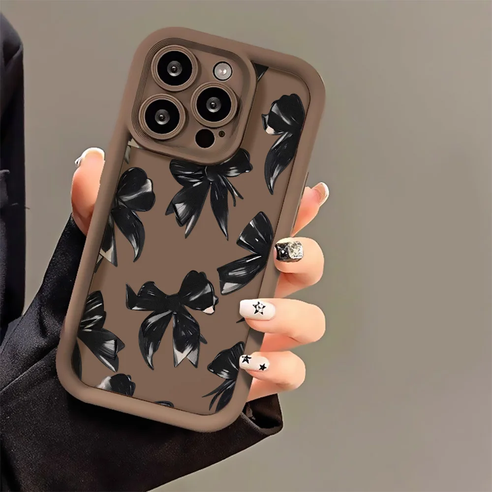 Bowknot Phone Case For Infinix Tecno Spark 30C 20C 10 20 Pro Plus 10C 8C Go 2024 2023 2022 2021 Smart 5 2020 9 8 7 6 Cases Cover