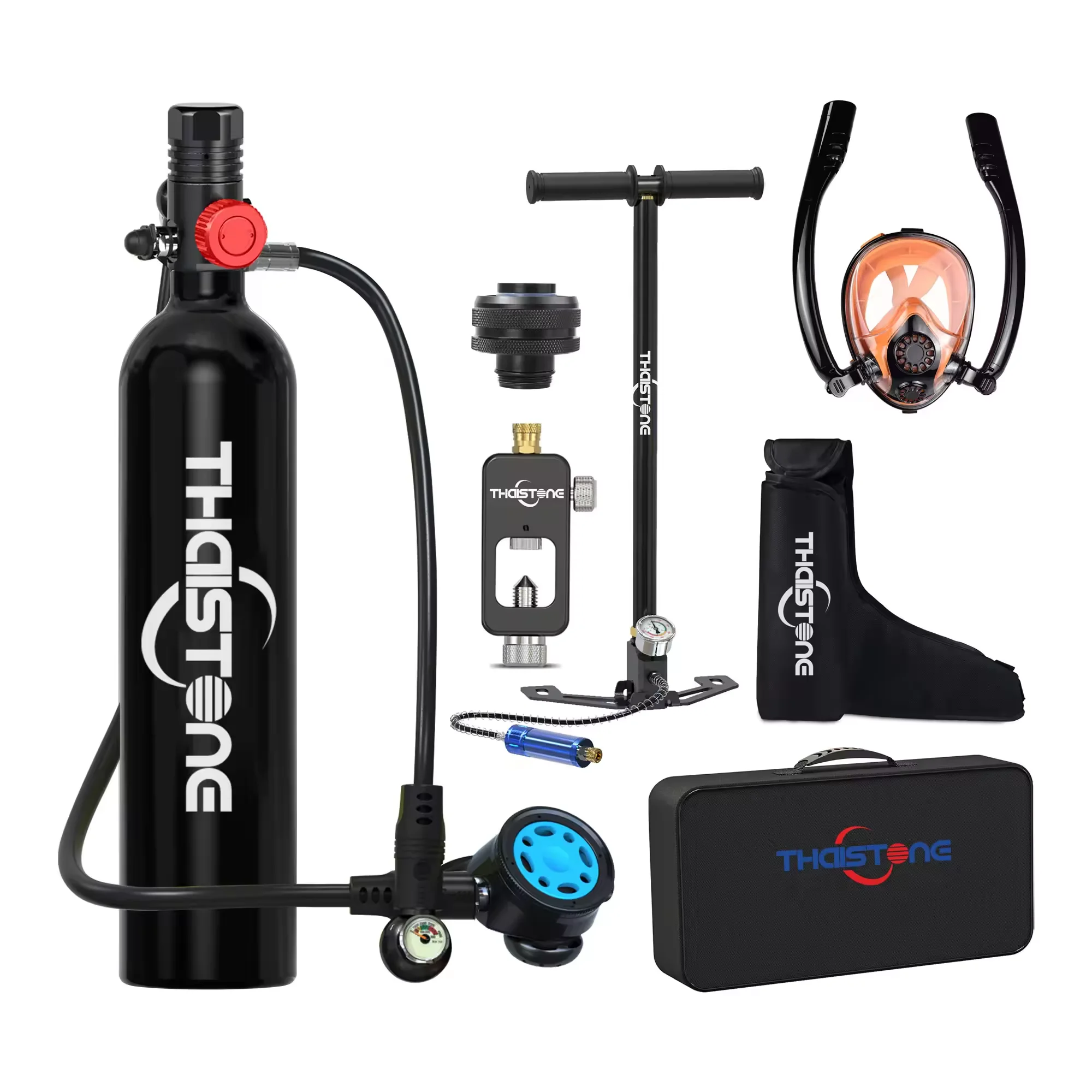 スキューバダイビング一式 Amazon | CHIKADIV ミニスキューバタンク 1L ポータブル