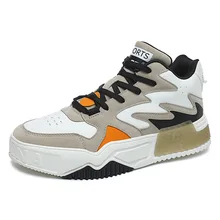 

2022 Men‘s Fashion Breathable Mesh Lace-UP Resistant Flats Adult Matching Sneakers