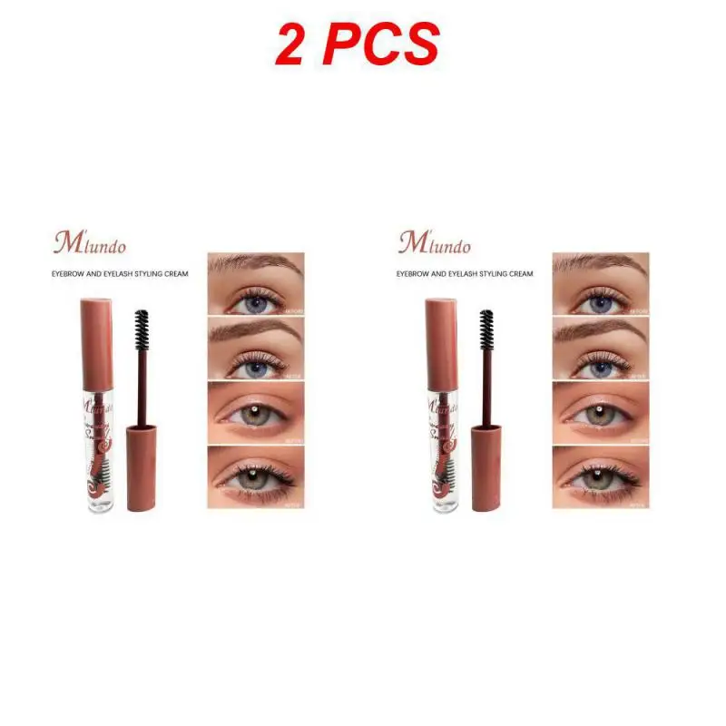 Transparente sobrancelha cílios estilo creme fino natural sobrancelha estilo gel duradouro grosso rímel à prova dwaterproof água líquido cílios maquiagem 14