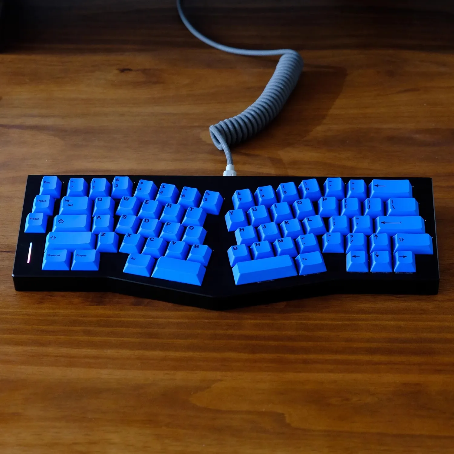 1-Set-Icon-GMK-RGBY-Blue-Keycaps-PBT-Dye-Subbed-Key-Caps-Cherry-Profile ...