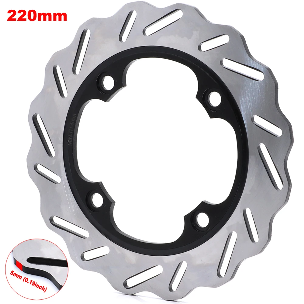 

220mm Rear Brake Disc Rotor Brake Disk For Honda CBR600 F F2 F3 F4 F4i CB600F Hornet CBR 900RR 919 929 954 RVT1000R VTR1000F SP