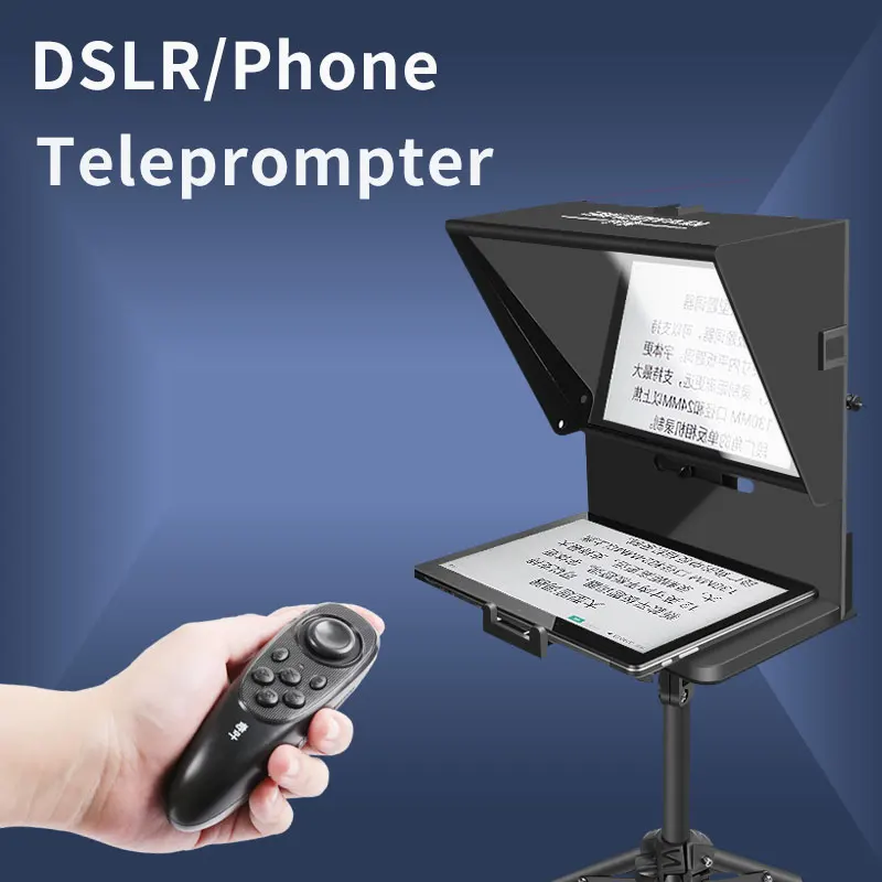 Teleprompter12InchPhoneCameraVideoRecordingprompterTeleprompter