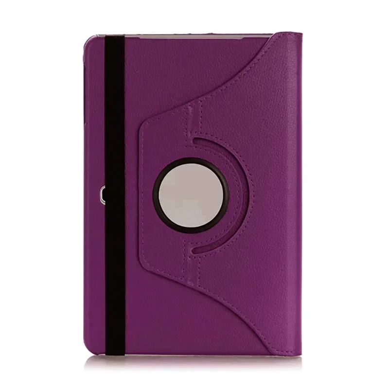 360 Degree Rotating PU Leather Flip Stand Smart Tablet Cover Shell