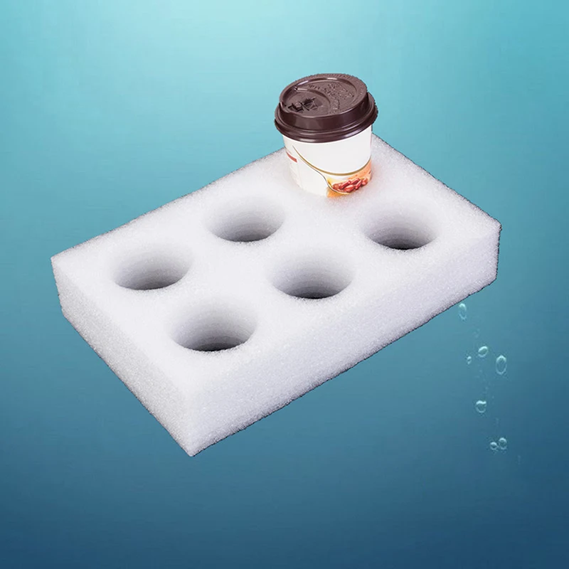 1PCS Foam Drink Holders 6 Hole Glass Cup Holder Bottle Storage Party Takeout Campervan Camping