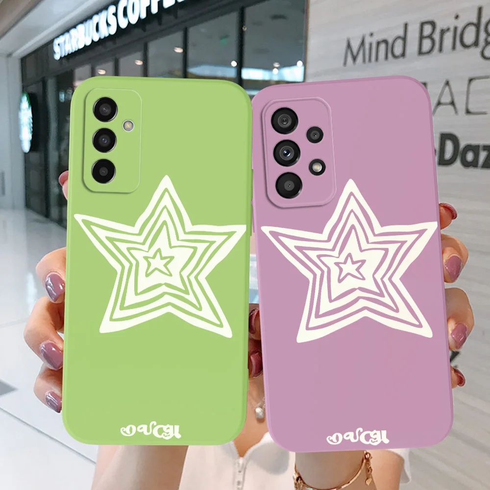 Custodia Per Samsung Galaxy J2 Core J2 J4 J6 J8 2018 Plus + Cover Per Telefono Soft Silicon Star White