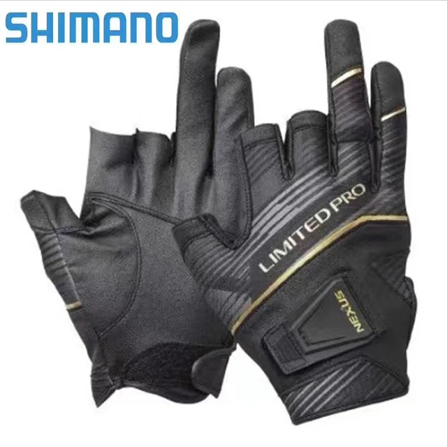 New 2023 Original Shimano Fishing Gloves Fishing Protection Anti