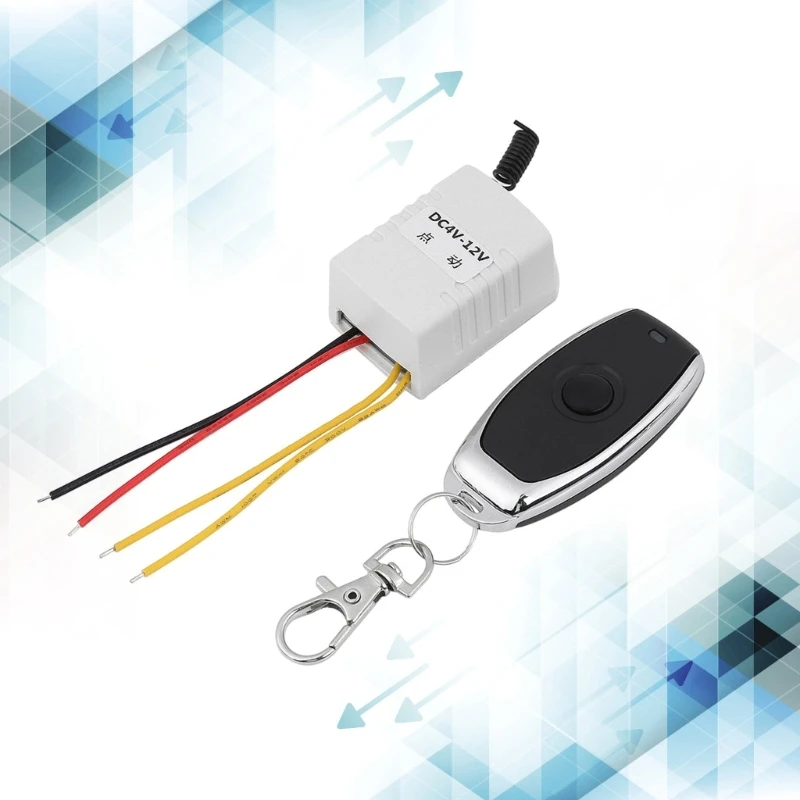 Moduli Ricevitori 5V6V7.4V9V12V Accesso Agli Interruttori Controllo Remoto Wireless 7-9Ma