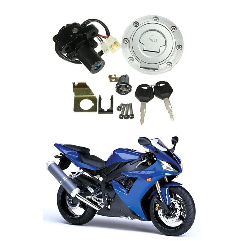 

Набор ключей зажигания для Yamaha YZF R1 07-22 R6 04-22 FJR1300 2002-2003 FZ6