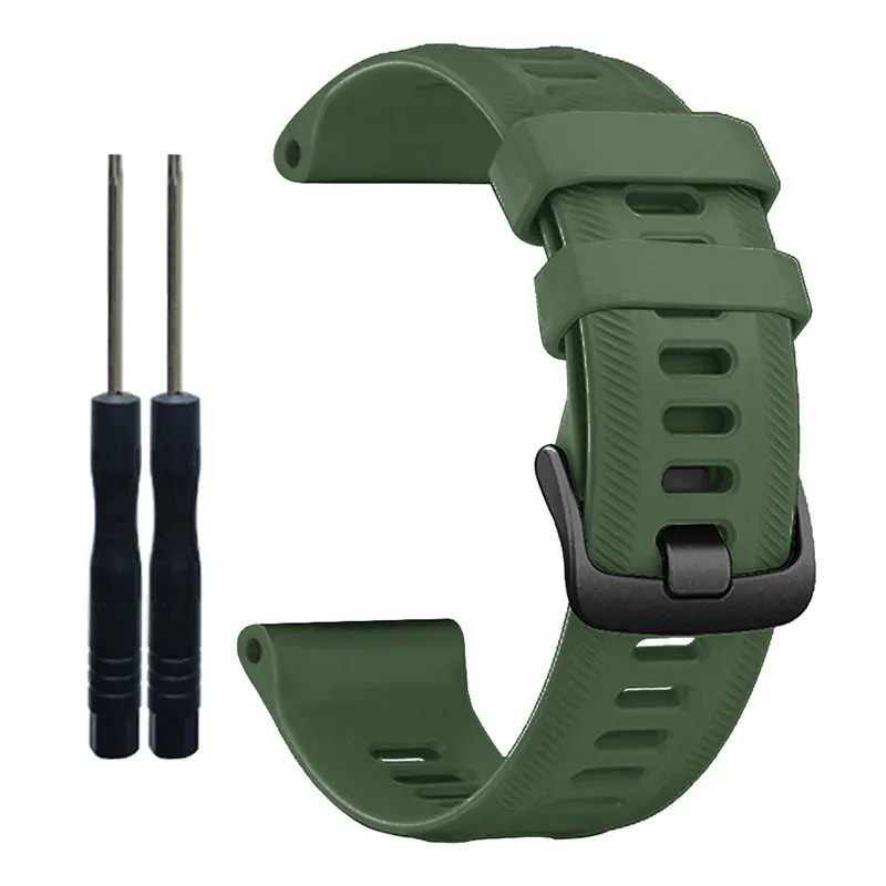 Breathable Silicone Smartwatch Wristband Bracelet