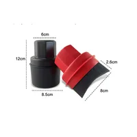Car Wheel Polishing Waxing Curved Tire Sponge Brush With Cover Tire Clean Contour Dressing Applicator Pads for Car Accessories 2