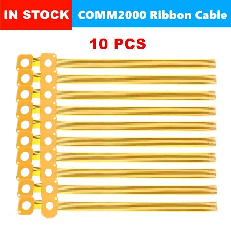 10 Stücke COMM2000 Auto Flex/Flachbandkabel Blinkerschalter Lenksäule Gold Für Peugeot 206 207/Citroen COM2000