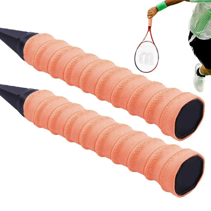 

Tennis Grip Tape Breathable PU Tennis Overgrip Wrap Sweat Absorption Anti Slip Grip Tape Sweatband Supplies For Rackets