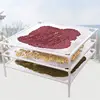 Sweater Drying Rack Stackable Flat Laundry Drying Rack Quickly Dry Flower Drying Rack Mesh Stable Mesh Dryer Rack for Delicates 5