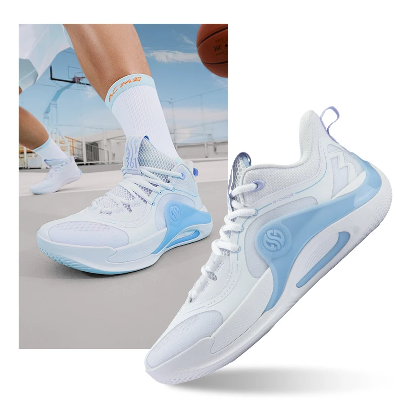 361 Degrees ZEN TEAM Men Basketball Shoes Shock-resistant
